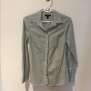 J.Crew pinstripe button down shirt